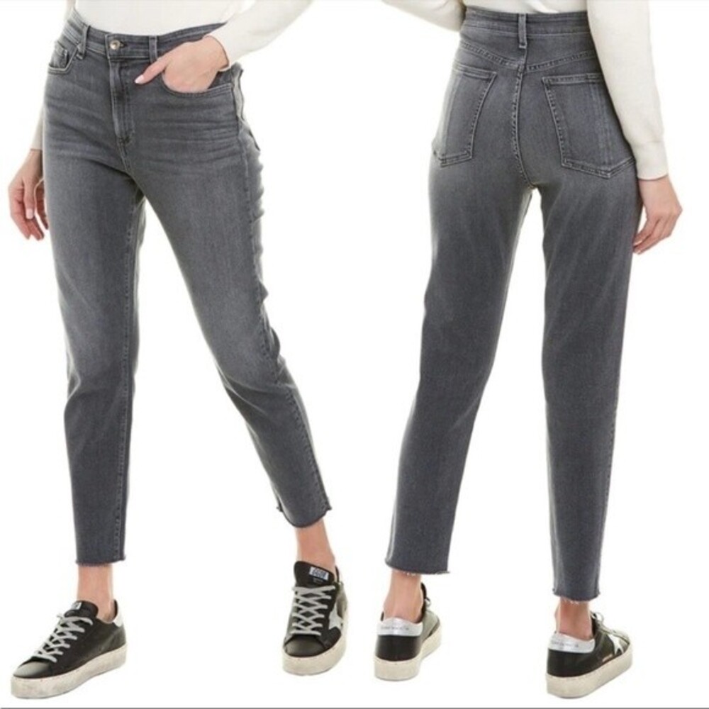 Rag & Bone  Nina High Rise Ankle Skinny Jeans  in Universe Grey 25